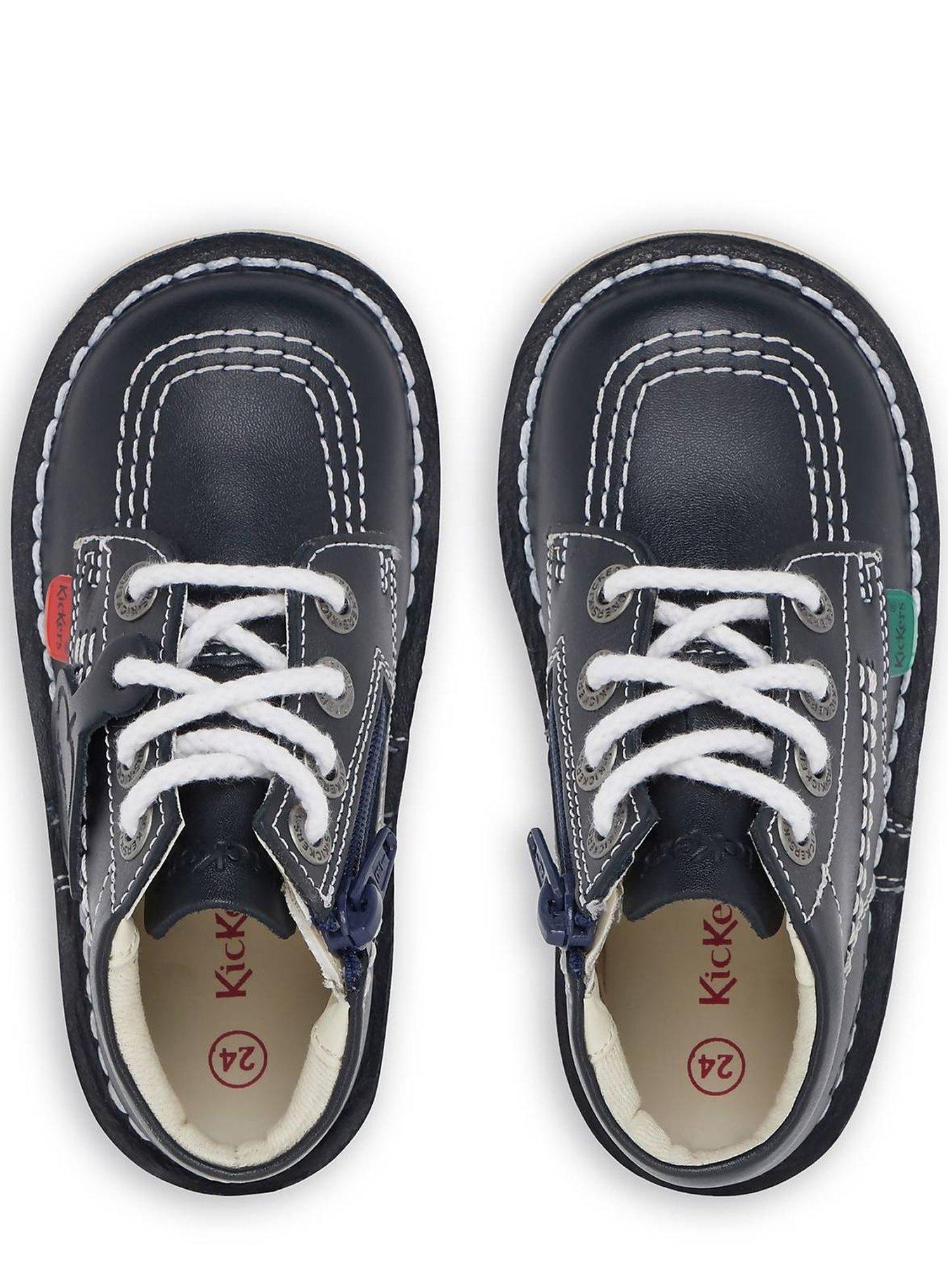 Image 4 of 8 of Kickers Kick Hi Zip Boot - Navy