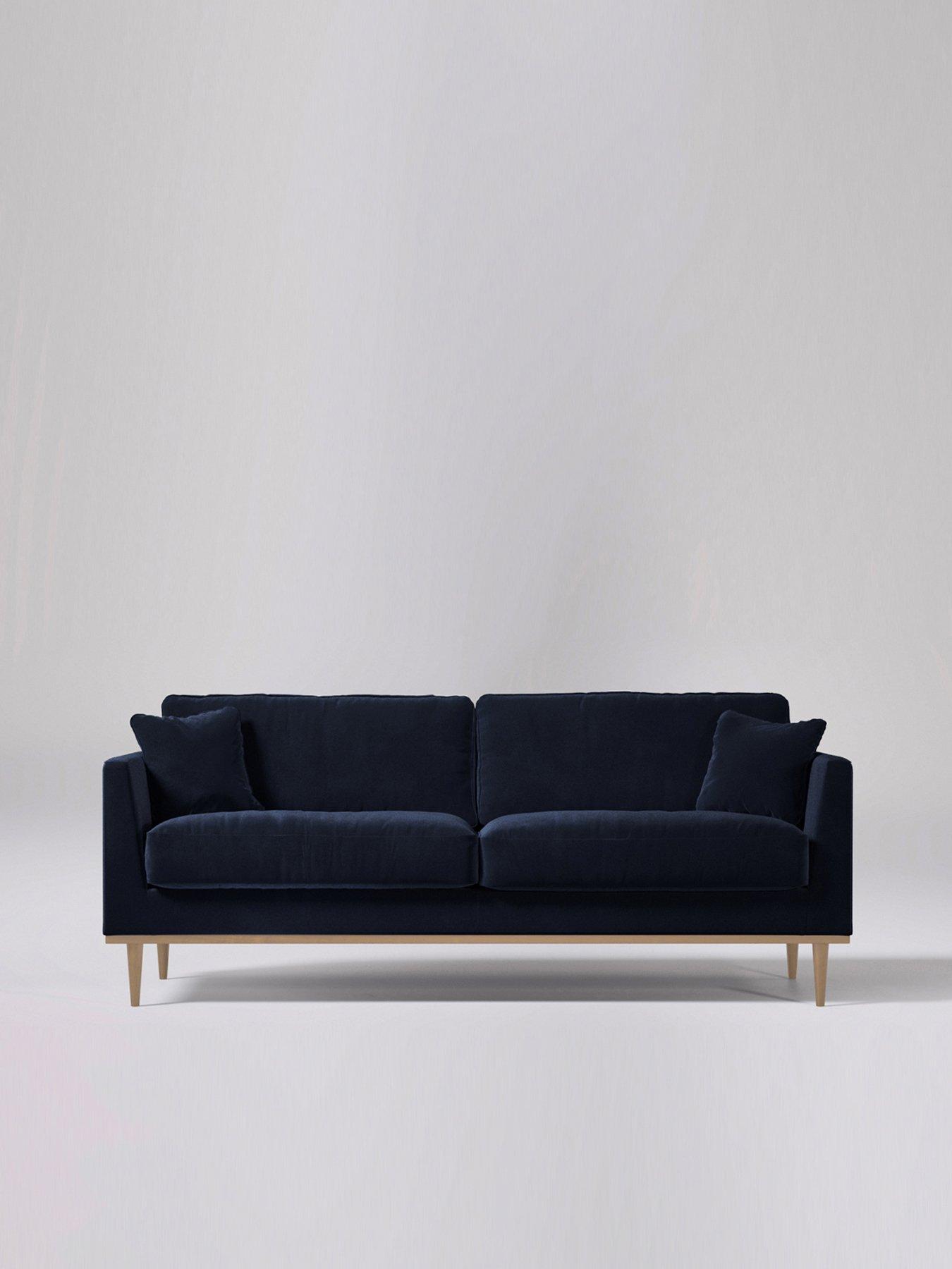 Swoon Norfolk Fabric 3 Seater Sofa very.co.uk