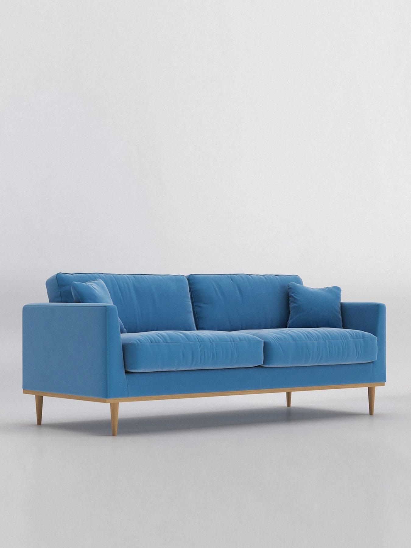 Swoon Norfolk Fabric 3 Seater Sofa very.co.uk