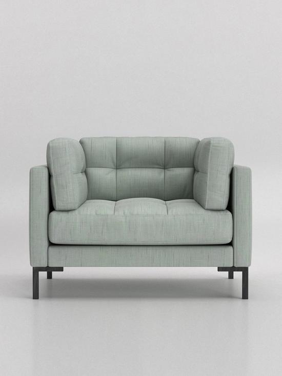 stillFront image of swoon-landau-fabric-armchair