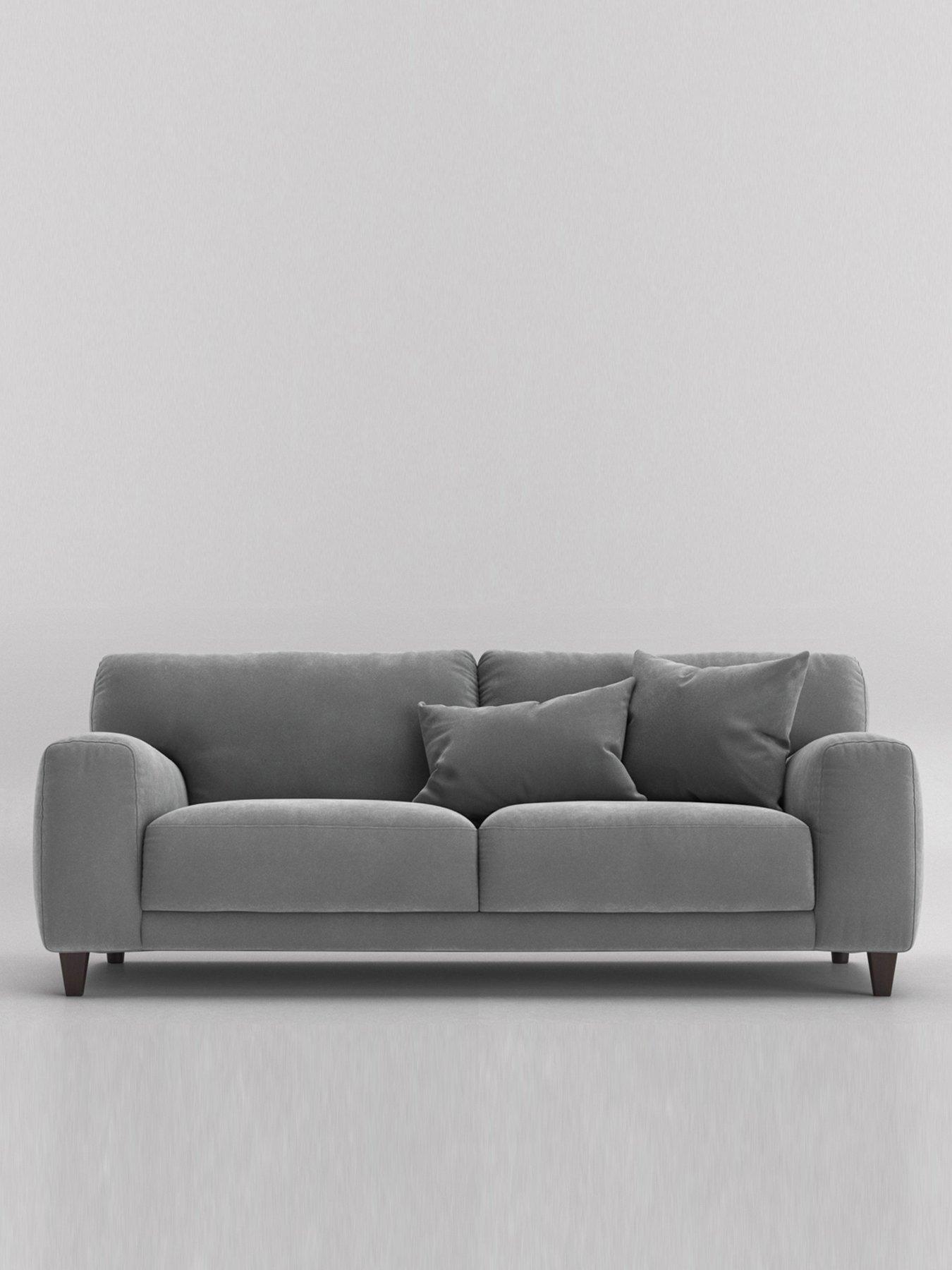 Product photograph of Swoon Edes Fabric 2 Seater Sofa from very.co.uk