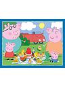 Image thumbnail 6 of 7 of Ravensburger Peppa Pig Jigsaw&nbsp;Twin Pack -&nbsp;4 in a Box &amp; Clock Puzzle