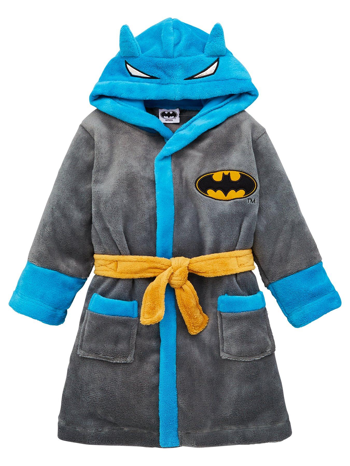 boys batman dressing gown