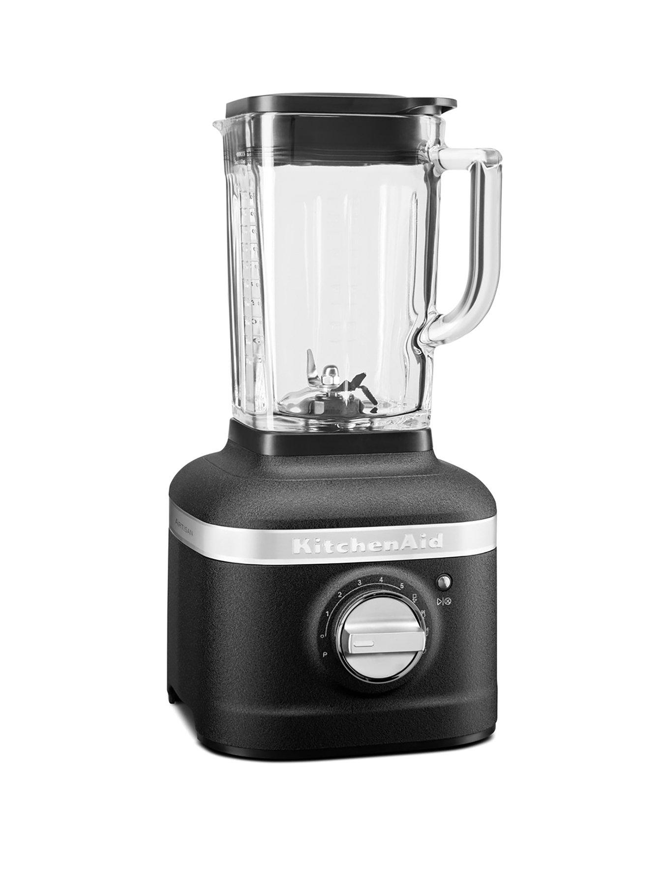Product photograph of Kitchenaid K400 Blender- Iron Black from very.co.uk