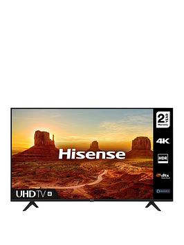 Hisense H50A7100Ftuk 50 Inch 4K Ultra Hd, Hdr, Freeview Play Smart Tv - Black