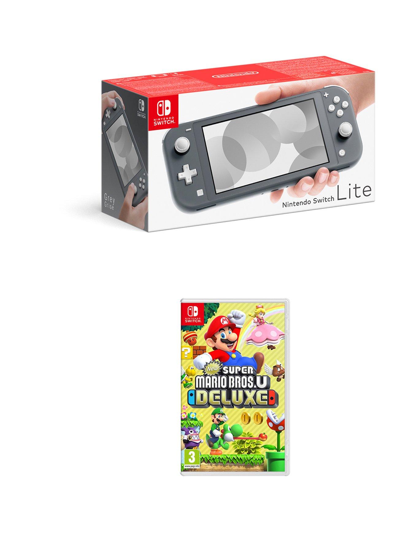 nintendo switch lite new super mario bros u deluxe