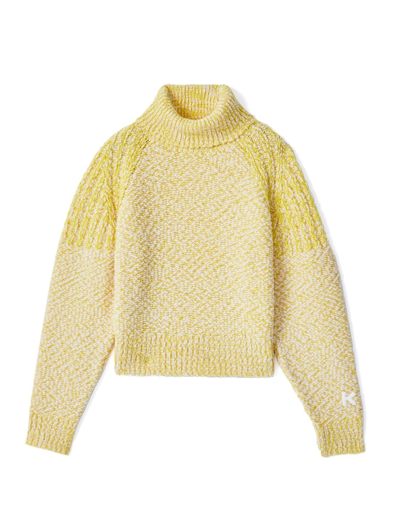 yellow kenzo jumper