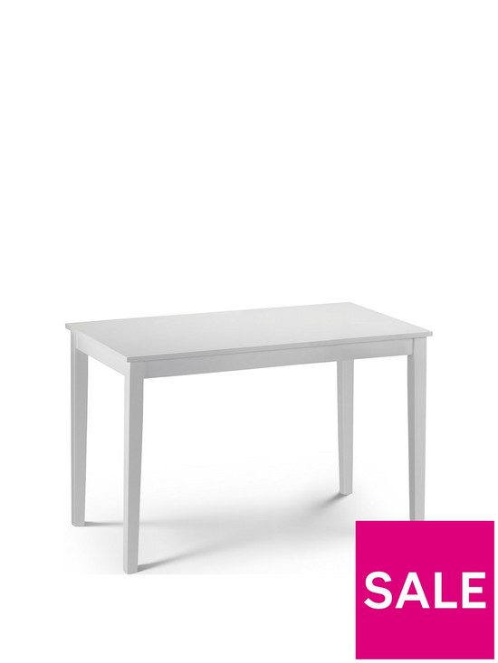 front image of julian-bowen-taku-114-cmnbspdining-table-satin-white