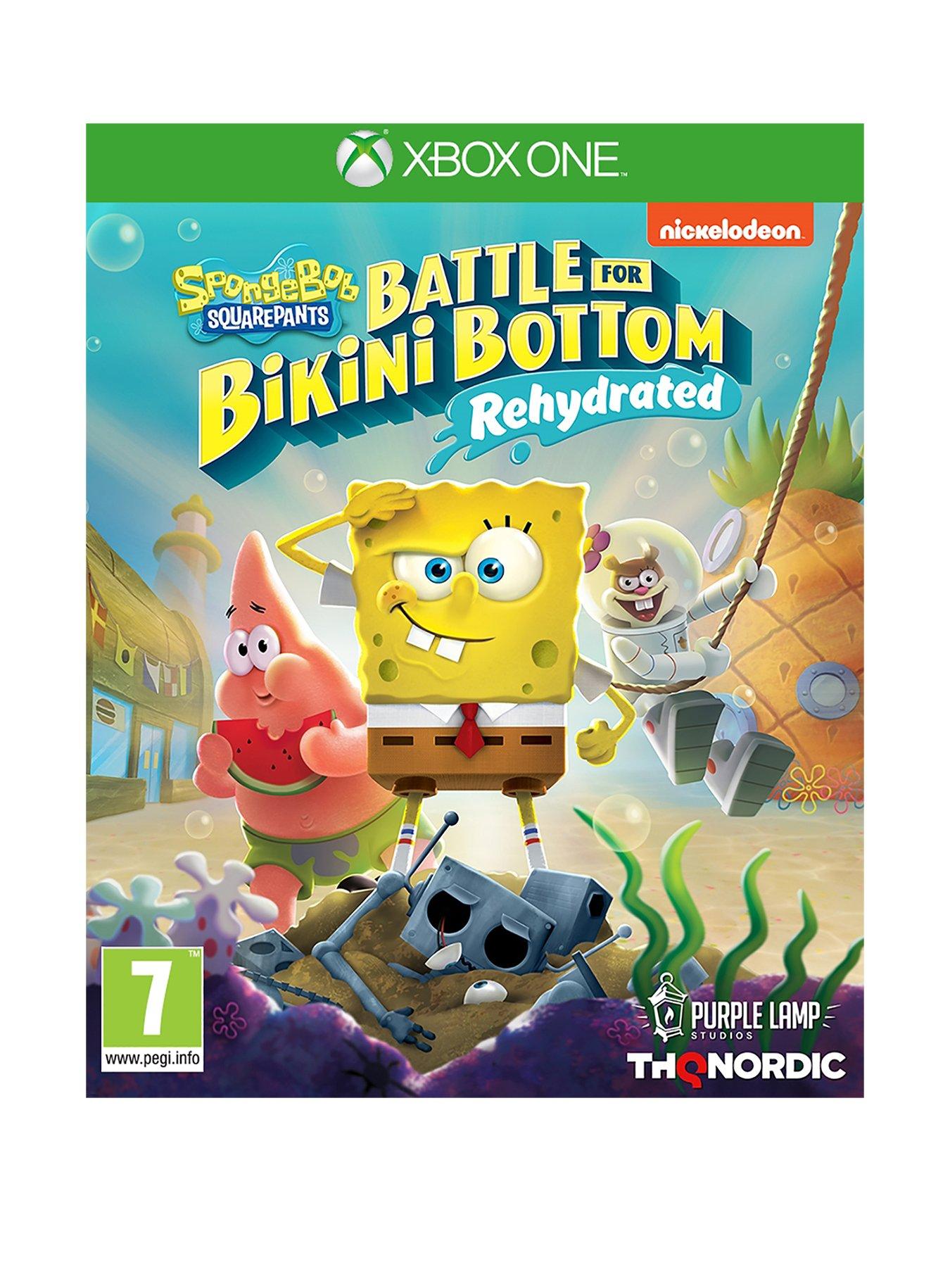 battle for bikini bottom rehydrated xbox