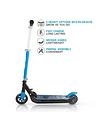 Image thumbnail 4 of 5 of Zinc E4 Max Electric Scooter - Blue