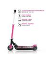 Image thumbnail 4 of 5 of Zinc E4 Max Electric Scooter - Pink