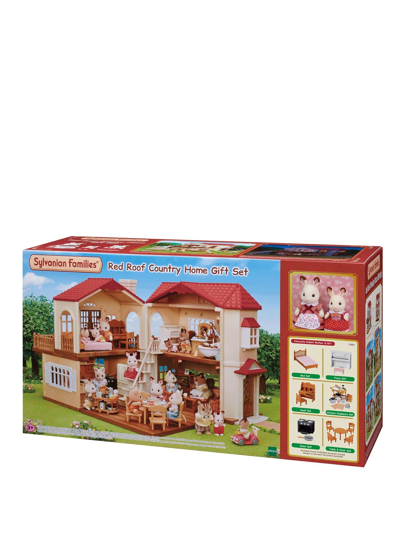sylvanian families red roof country home