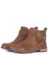  image of barbour-jane-suede-ankle-boots-tan