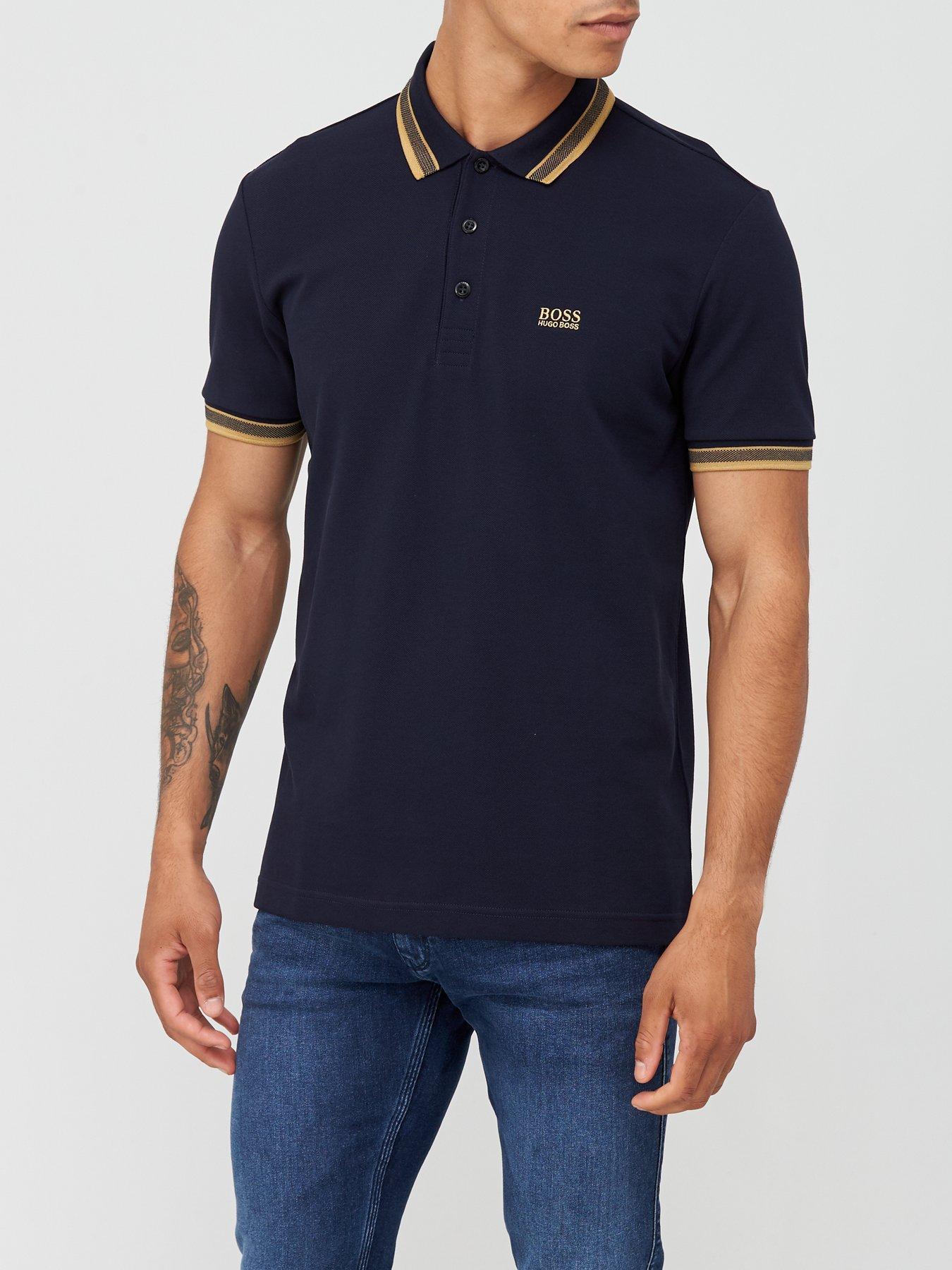 boss collar t shirts