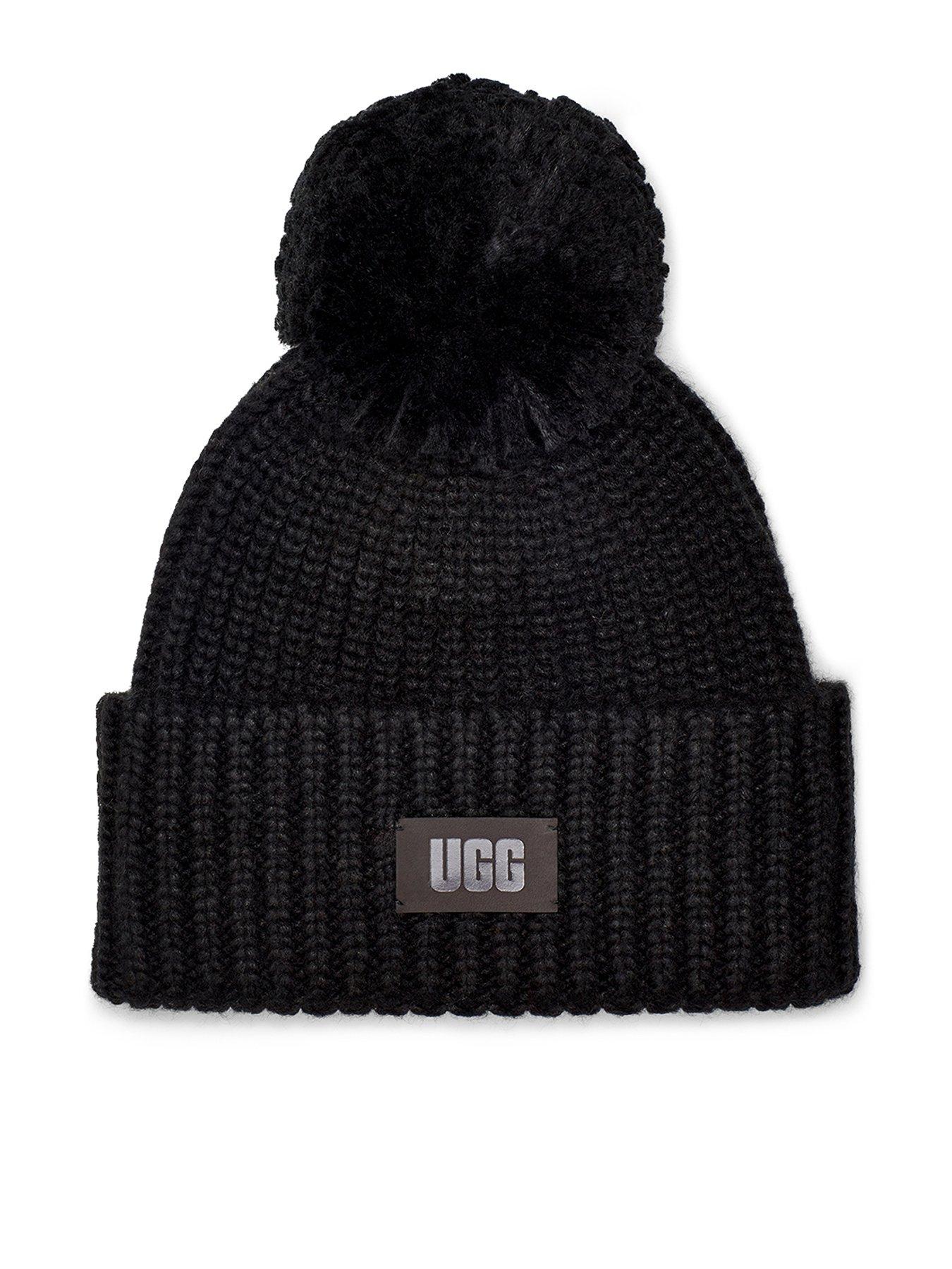 black ugg hat