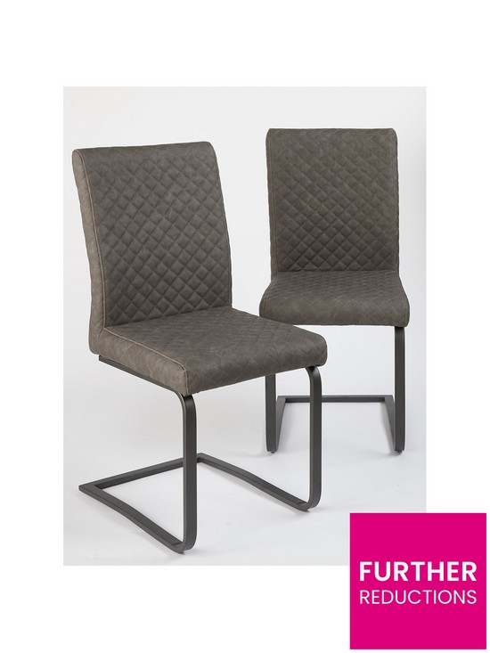 front image of pair-of-ohio-faux-leather-dining-chairs