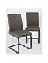  image of pair-of-ohio-faux-leather-dining-chairs