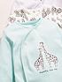  image of v-by-very-unisex-3-packnbspmummy-amp-daddy-sleepsuit-multi