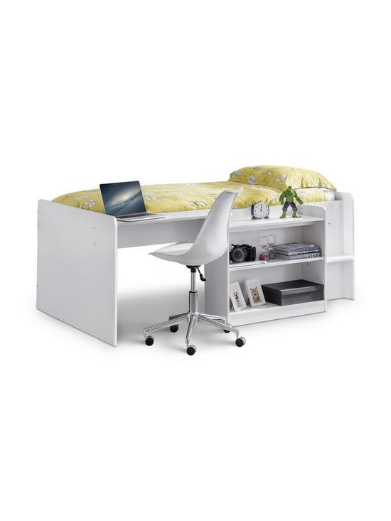 stillFront image of julian-bowen-neptune-midsleeper-bed-with-desk
