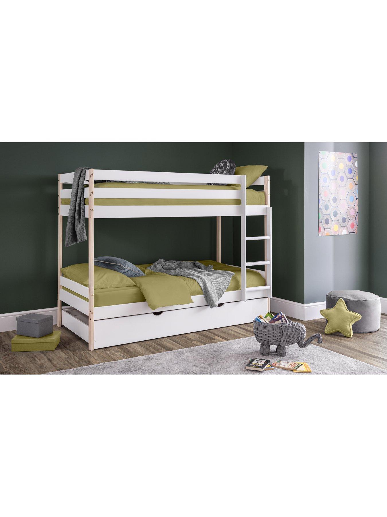 Julian Bowen Nova Trundle Bed With Drawer Base very.co.uk