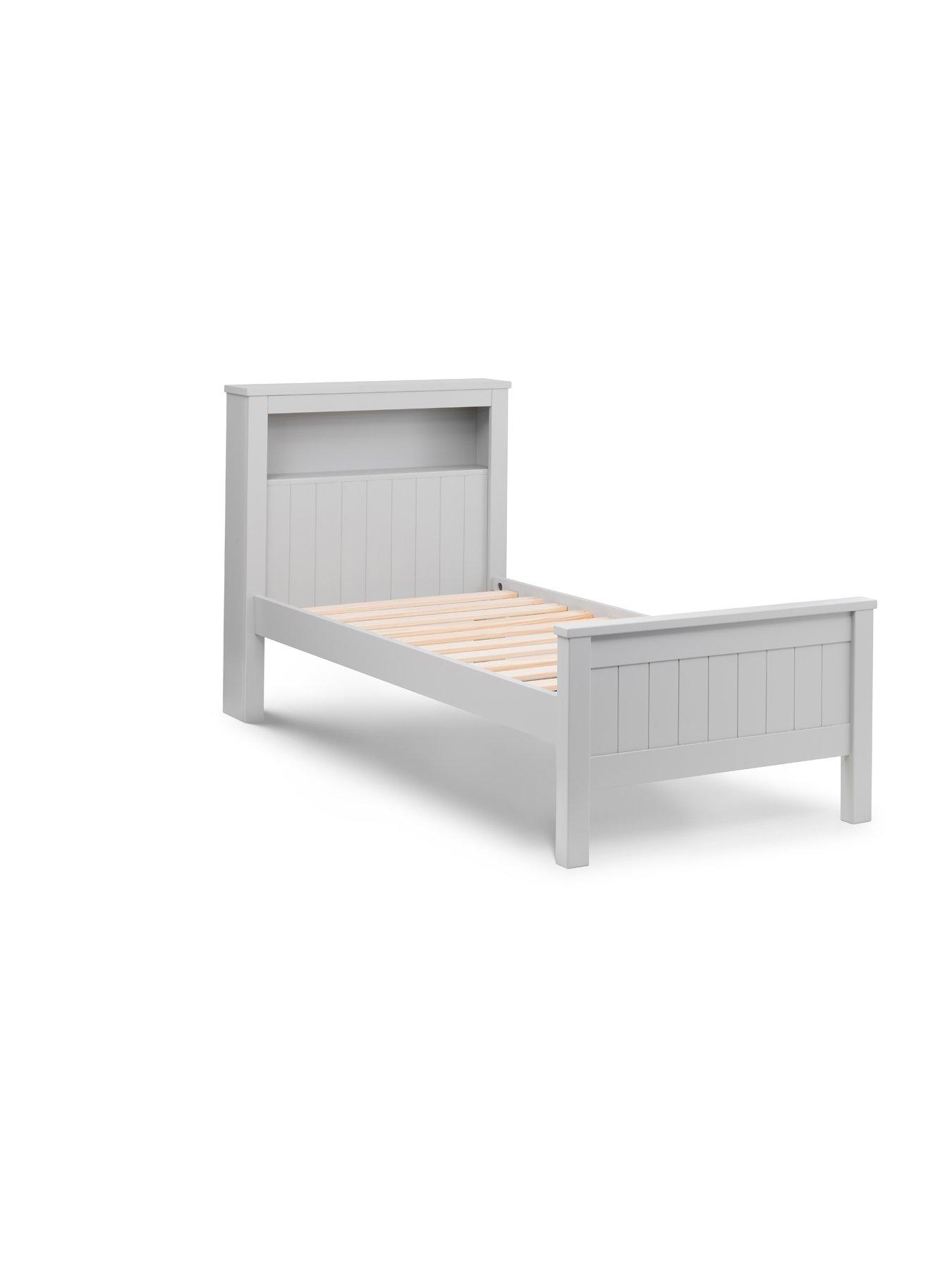 Image 3 of 6 of Julian Bowen Maine Bookcase Bed 90&nbsp;cm - Dove Grey