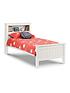  image of julian-bowen-maine-bookcase-bed-90cm-surf-white