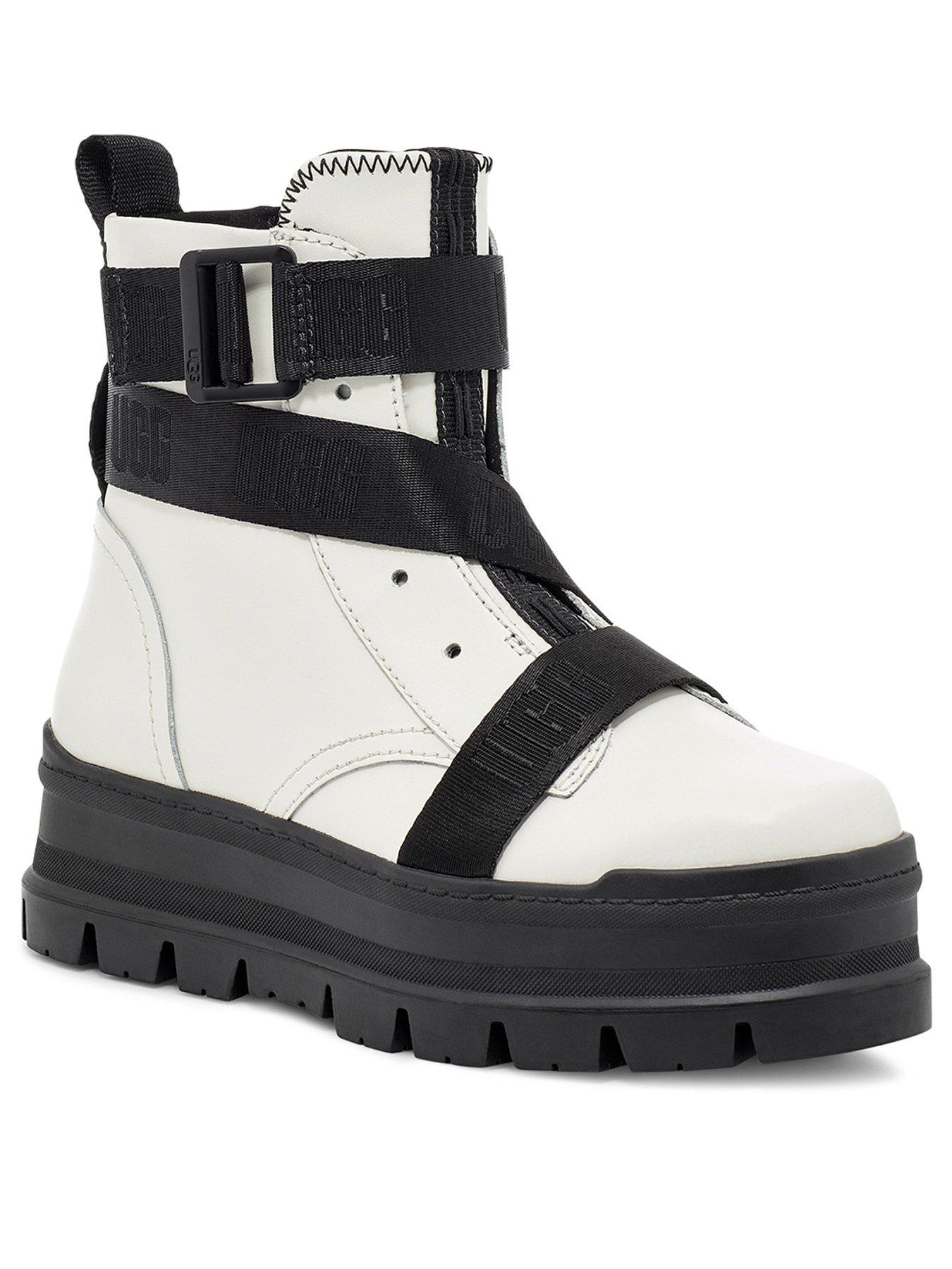 womens white boots uk