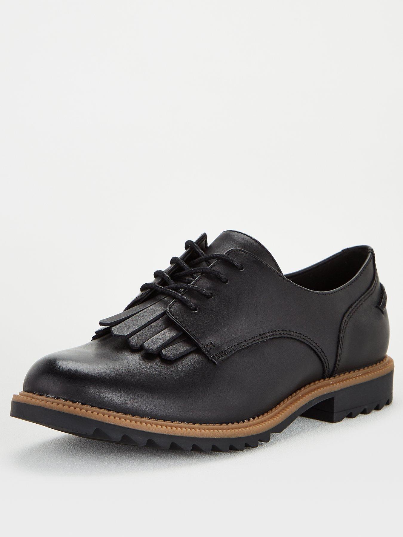 Clarks Griffin Mabel Leather Brogues 