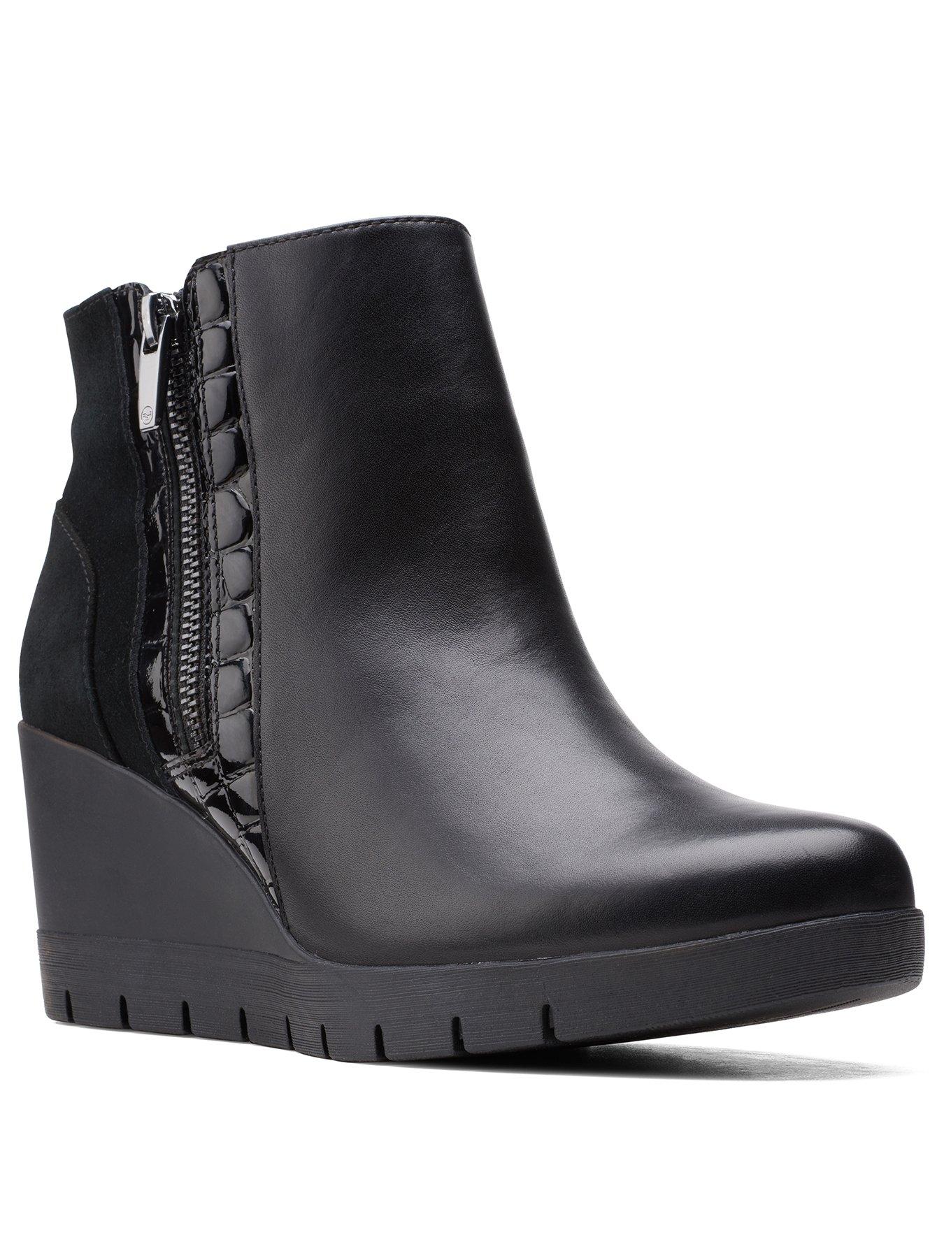 clarks womens boots uk