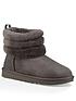  image of ugg-fluff-mini-quilted-ankle-boot-charcoal
