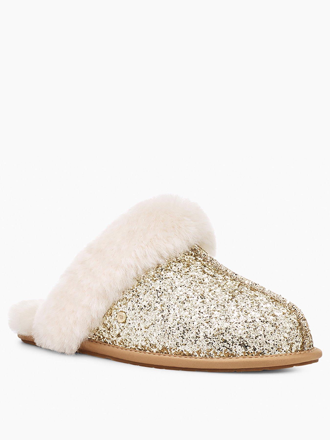 ugg slippers gold