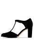  image of clarks-kaylin85-tbar2-heeled-shoes-black