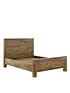  image of julian-bowen-hoxton-double-wooden-bed-solid-acacia