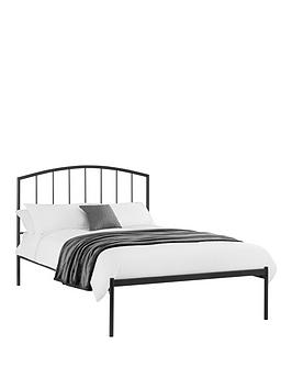 Product photograph of Julian Bowen Onyx Double Metal Bed from very.co.uk