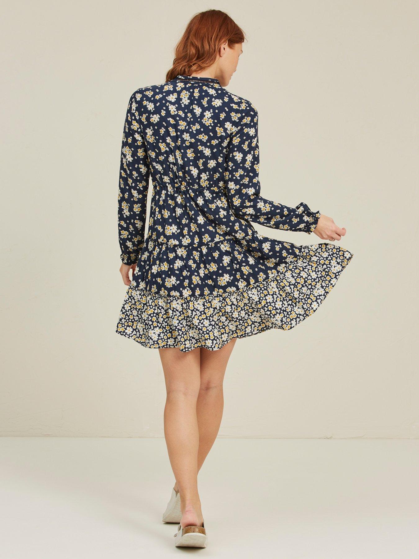 FatFace Arianna Summer Daisies Dress 