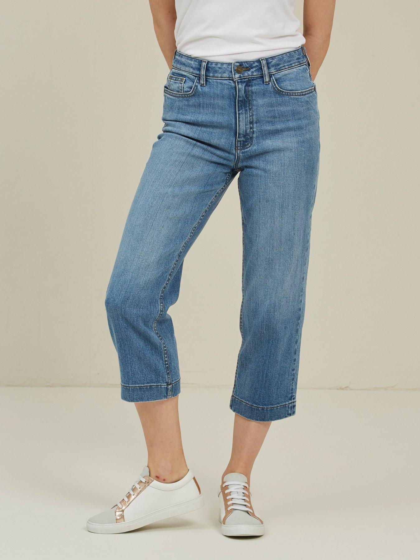cropped jeans uk