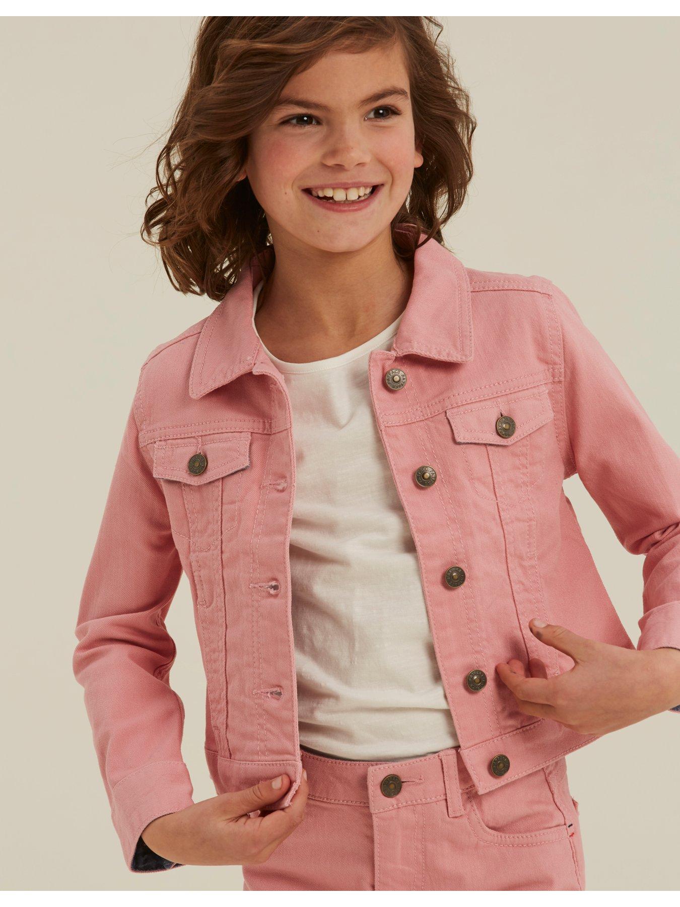 fat face girls denim jacket