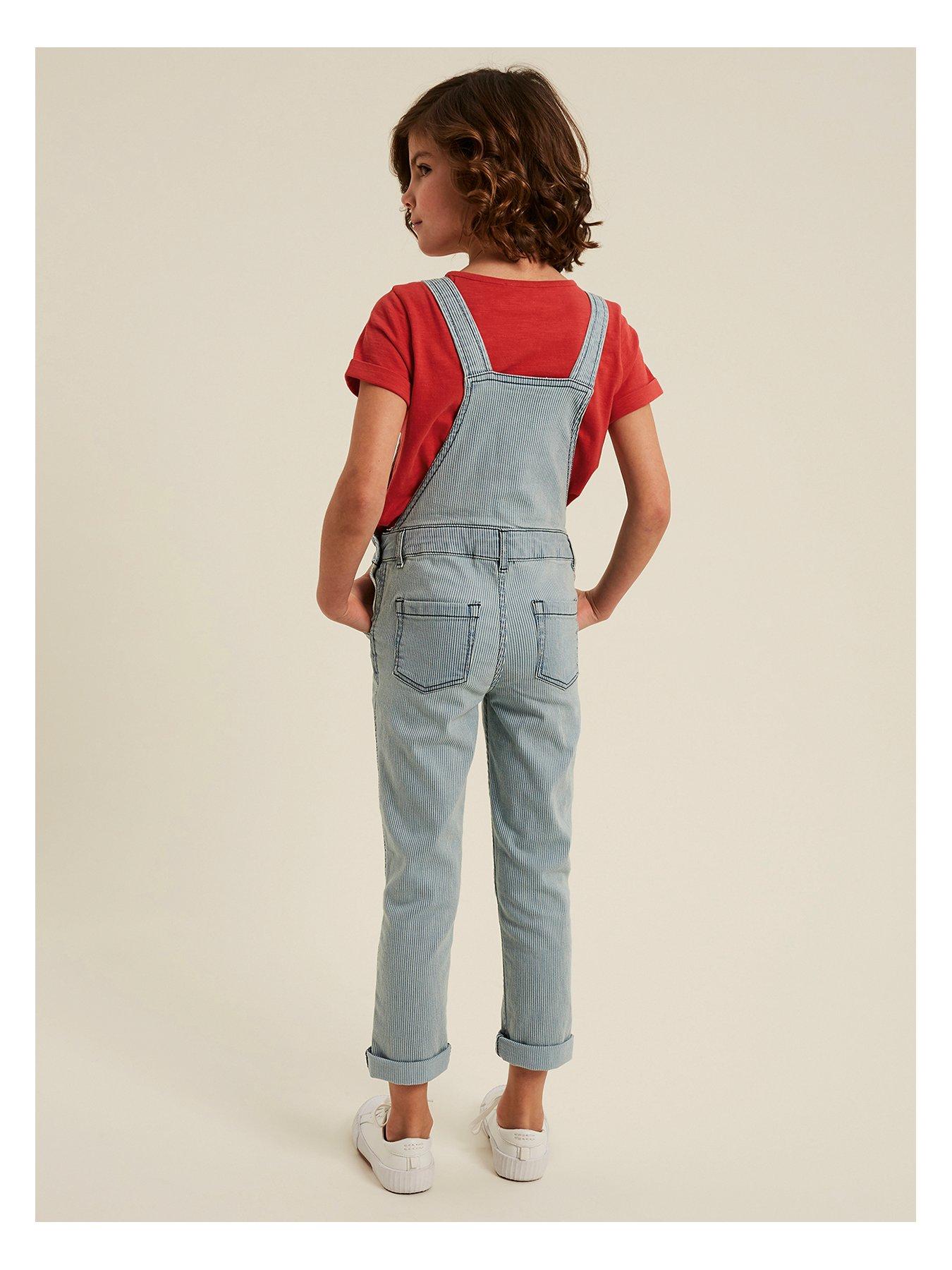 fatface girls dungarees