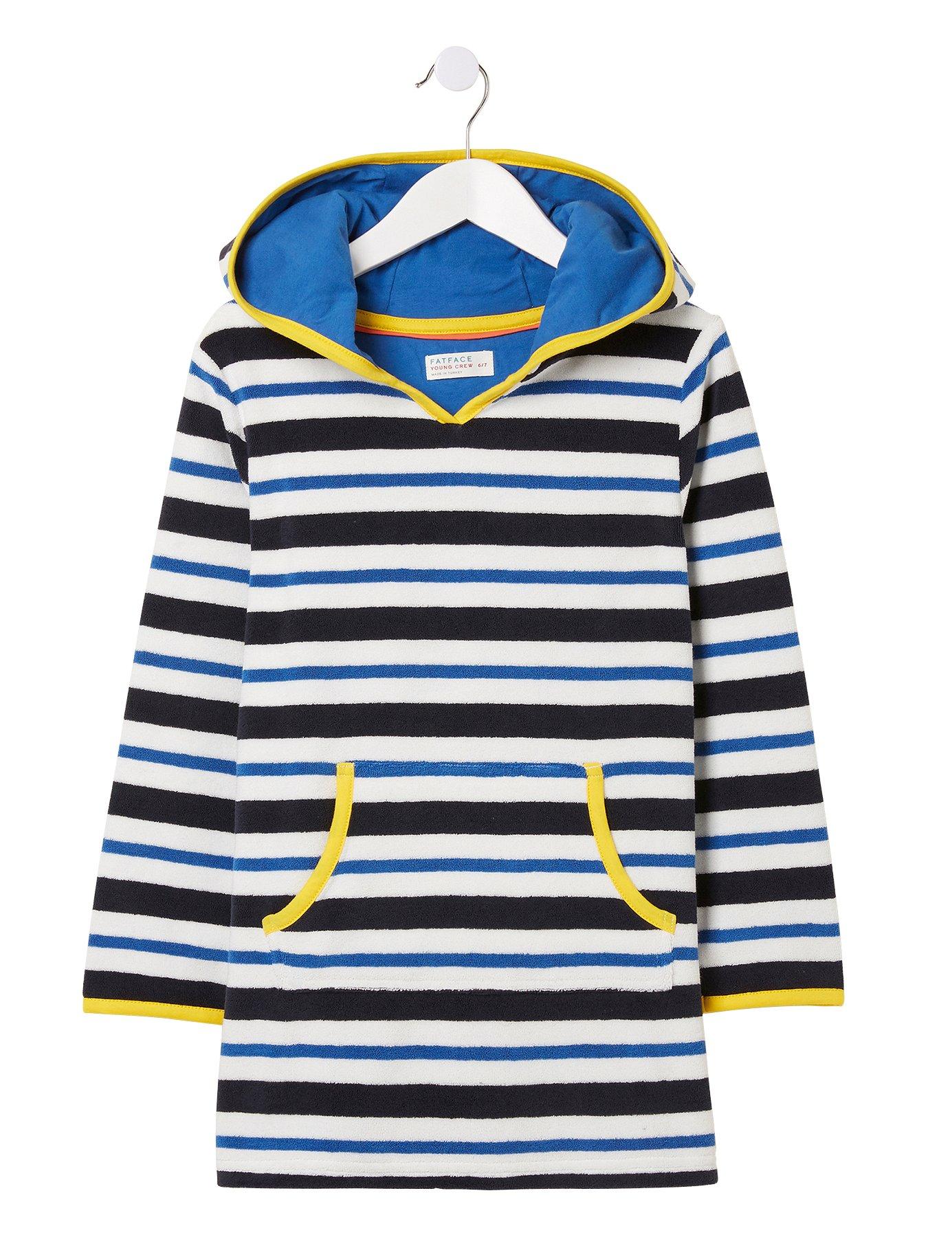 boys towelling hoodie