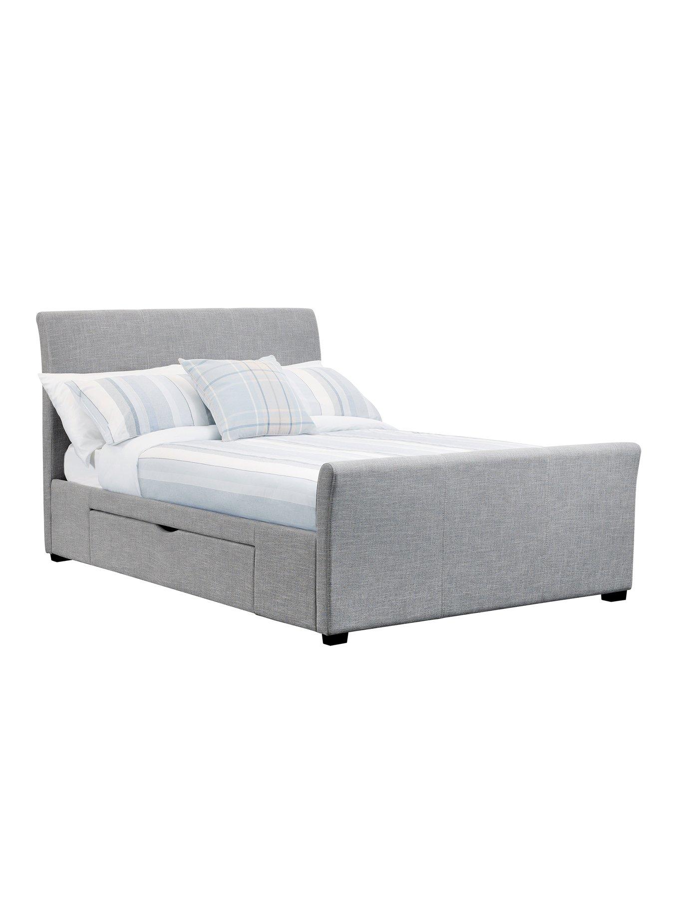 Image 2 of 5 of Julian Bowen Capri&nbsp;Fabric Bed Frame with Drawers