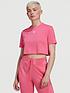  image of adidas-originals-trefoil-cropped-t-shirt-pinknbsp