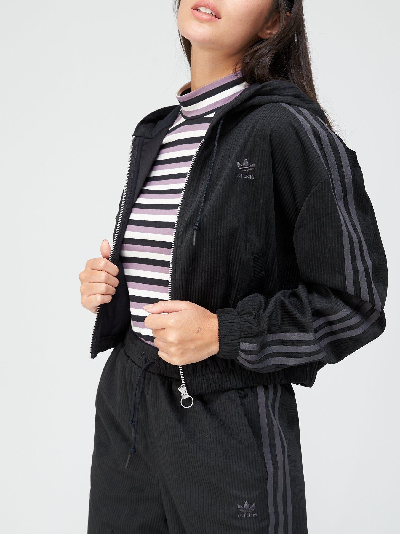 adidas cord track top