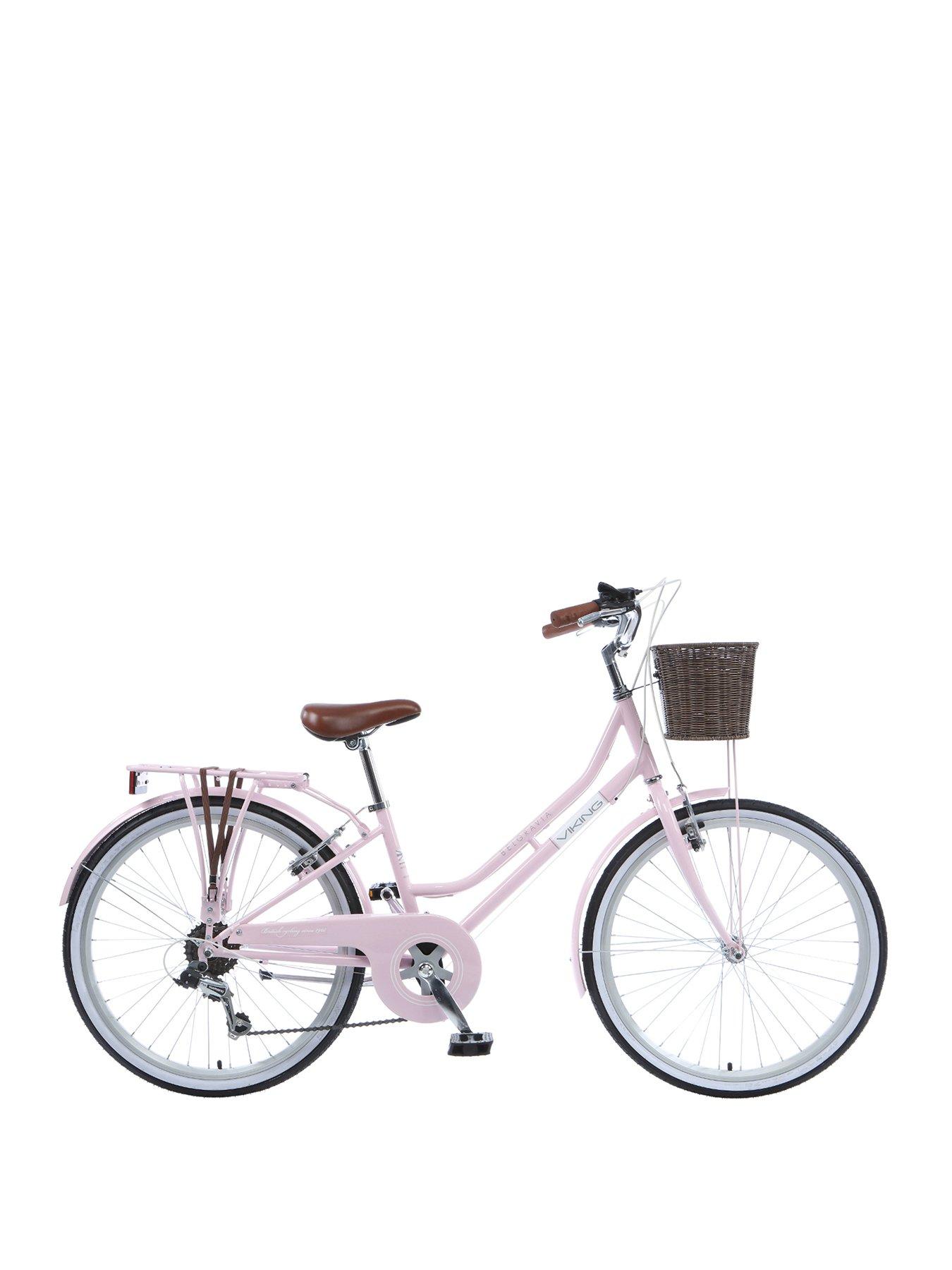 viking belgravia ladies city bike with basket