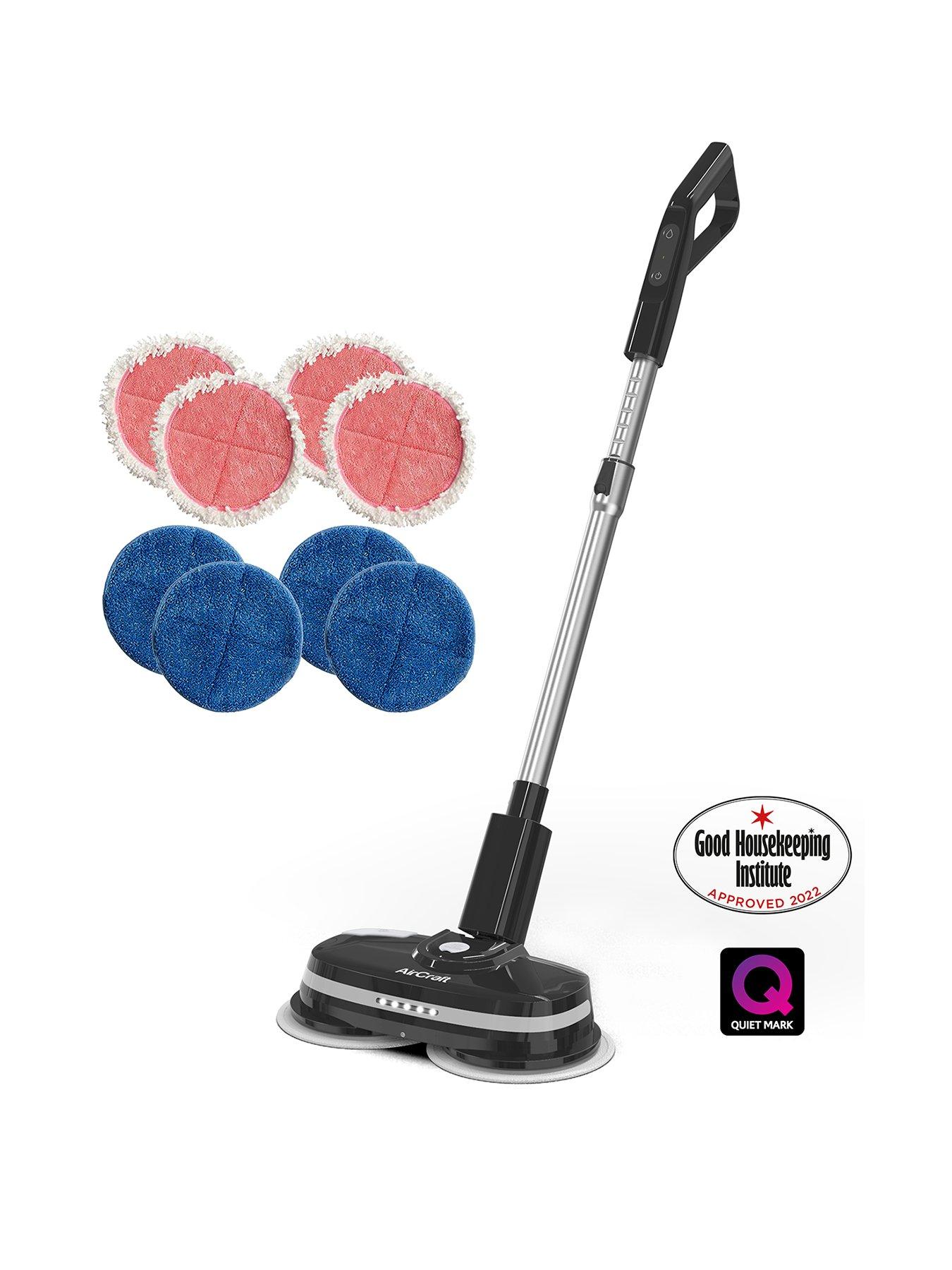 Product photograph of Aircraft Powerglide Cordless Hard Floor Cleaner With Extra Pads - Cleaning And Buffering Around 20 Square Metres Per Minute from very.co.uk