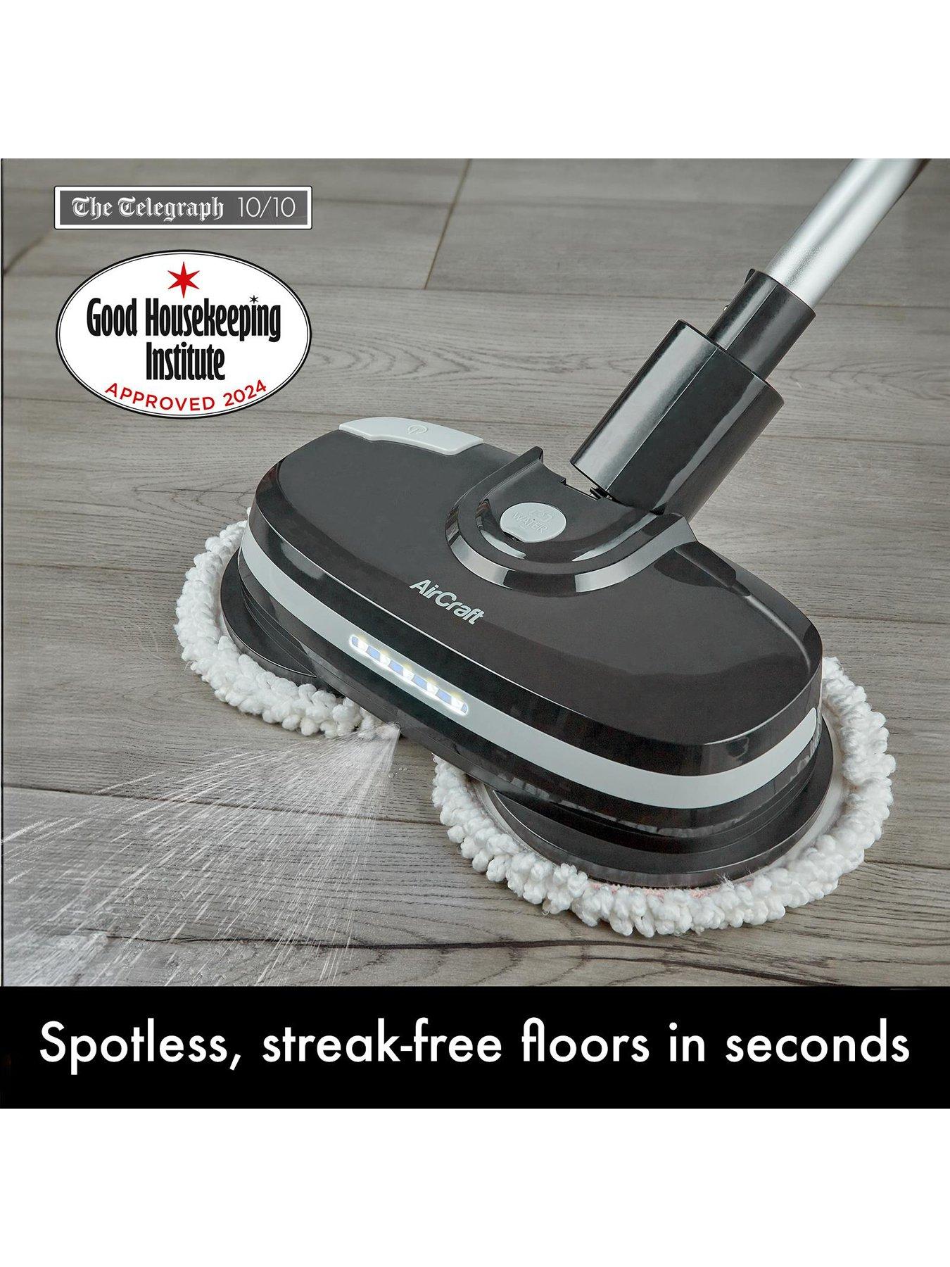 AirCraft PowerGlide Cordless Hard Floor Cleaner with extra Pads
