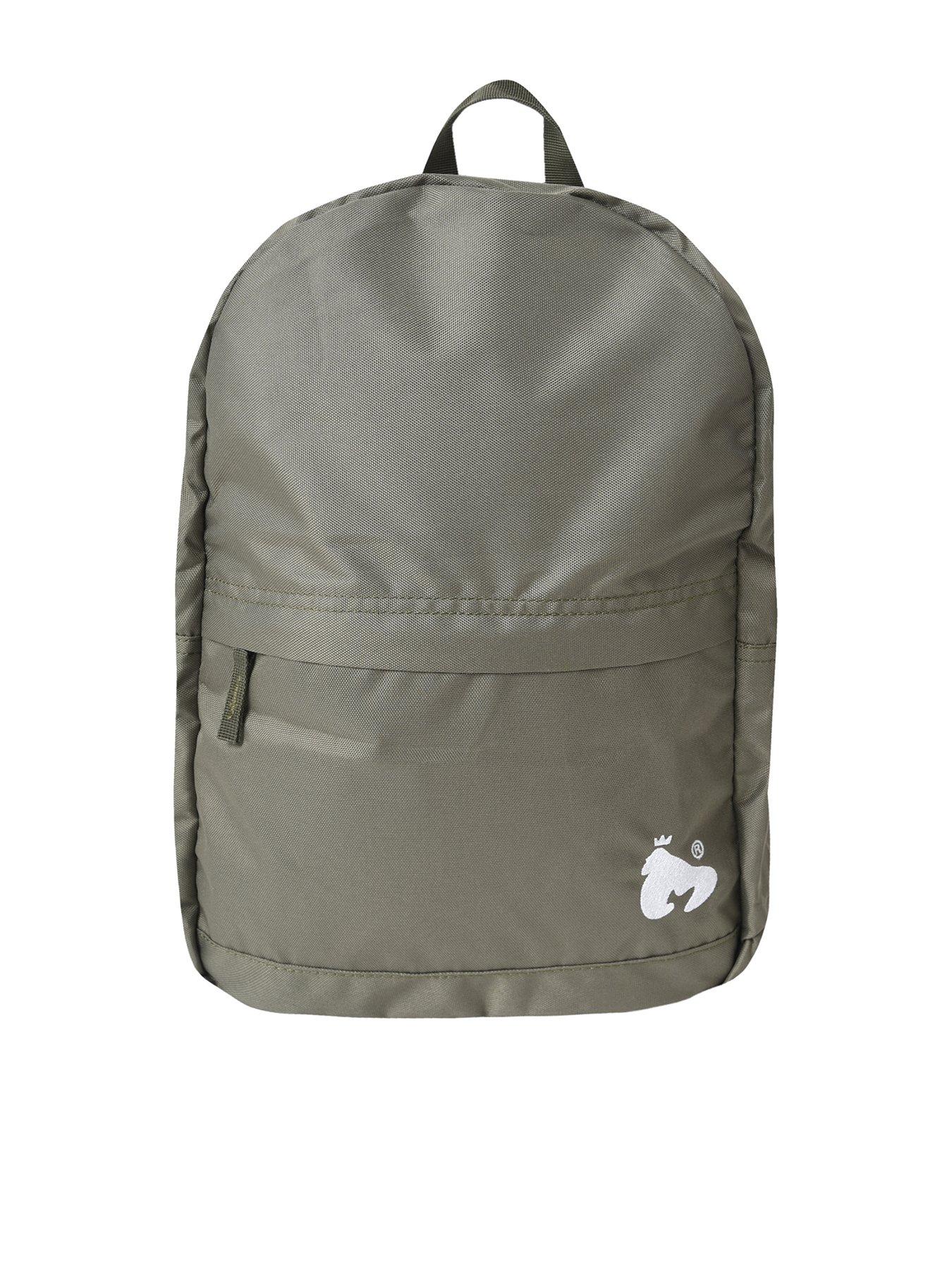 boys green backpack