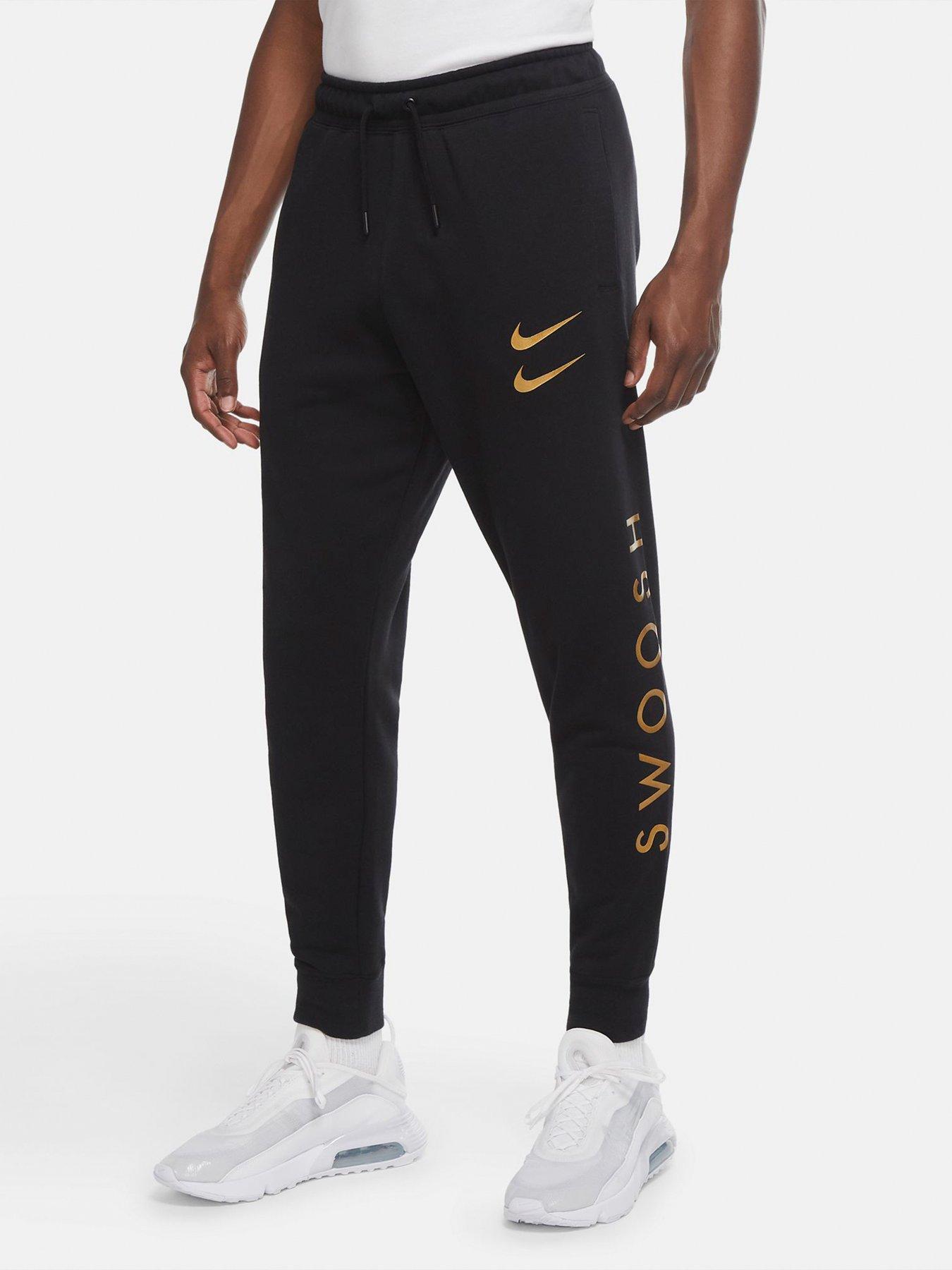 swoosh joggers