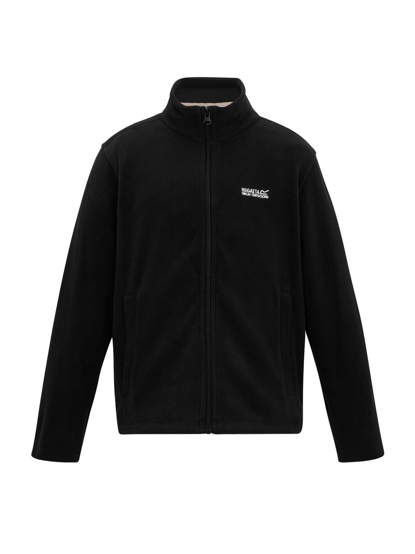 Image 5 of 7 of Regatta Childrens&nbsp;King Ii Zip Front&nbsp;Fleece&nbsp;- Black