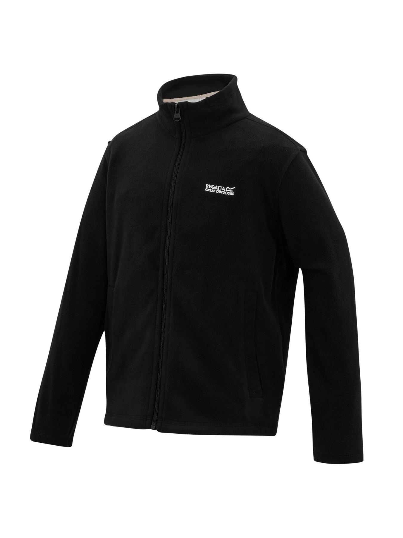 Image 7 of 7 of Regatta Childrens&nbsp;King Ii Zip Front&nbsp;Fleece&nbsp;- Black