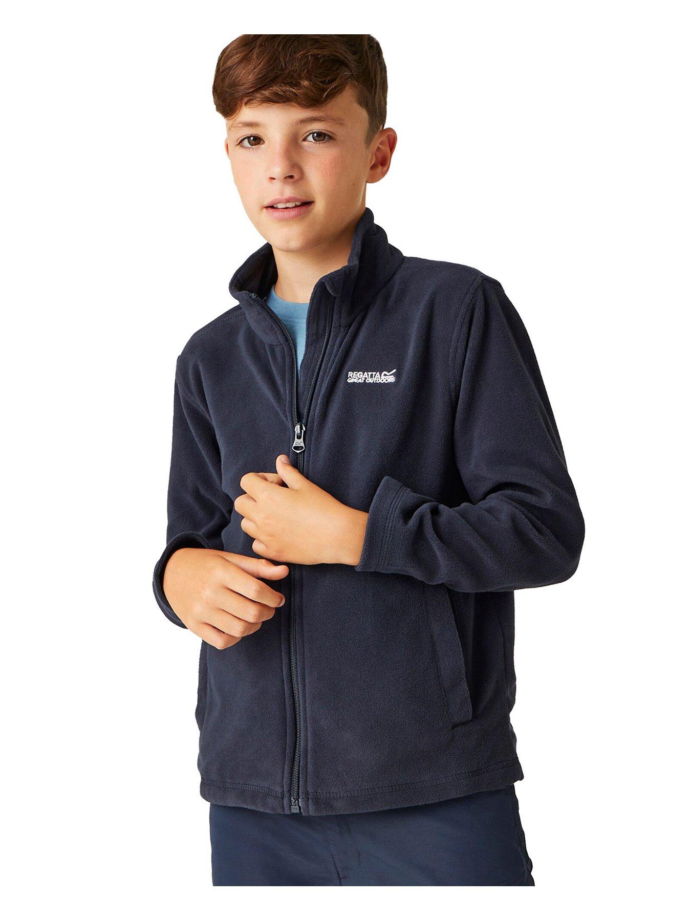 Sudadera Con Cremallera Regatta King II Para Niño | Forro Polar Reciclado | Ligera Y Antibolitas